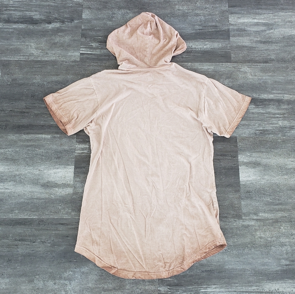 Chocolate Faded ETV Hooded Short Sleeve - Picture 2 of 3